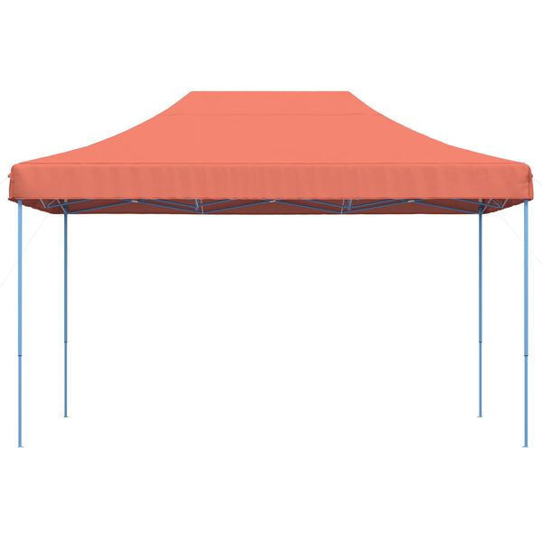 vidaXL Tenda da Festa Pieghevole Pop-Up Terracotta 440x292x315 cm