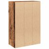 vidaXL Libreria Legno Antico 60,5x30x90 cm in Legno Multistrato
