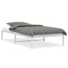 vidaXL Giroletto in Metallo Bianco 100x190 cm