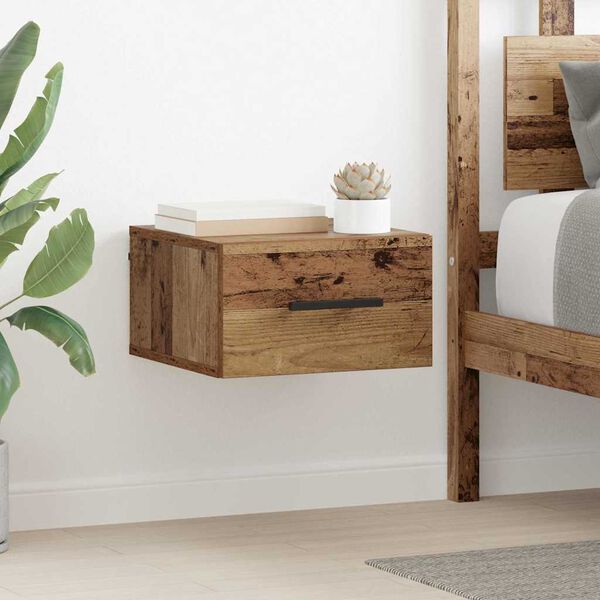 vidaXL Armadio da Notte Legno vecchio 35 x 35 x 20 cm