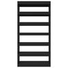 vidaXL Libreria/Divisorio Nero 100x30x198 cm in Legno Ingegnerizzato
