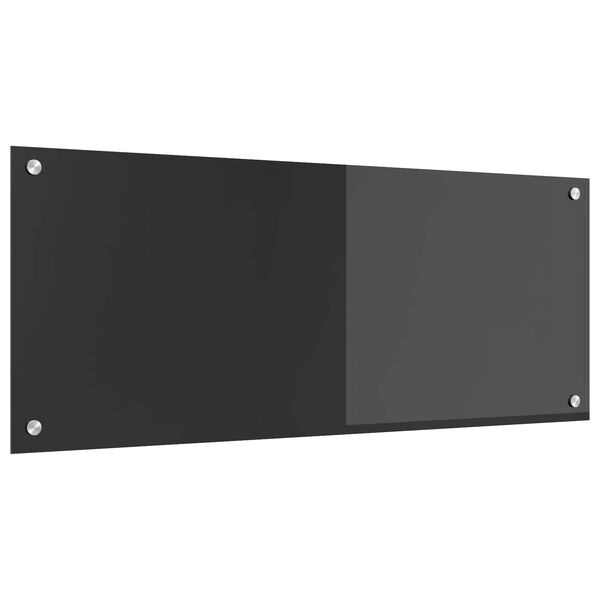 vidaXL Rivestimento da Cucina Grigio scuro 100 x 40 x 0,6 cm