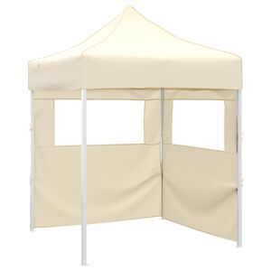 vidaXL Tenda Party Crema 200 x 200 x 315 cm Tessuto Oxford