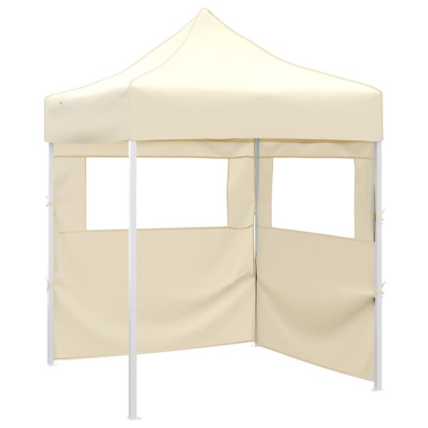 vidaXL Tenda Party Crema 200 x 200 x 315 cm Tessuto Oxford