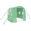 vidaXL Serra con Telaio in Acciaio Verde 4 m&sup2; 2x2x2 m
