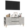 vidaXL Mobile per TV Grigio Cemento 102x44,5x50 cm Legno Multistrato