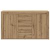vidaXL Credenza Rovere artigianale 120 x 36 x 69 cm Legno multistrato