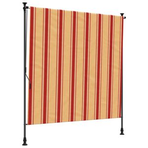 vidaXL Tenda a Rullo Esterna Multicolore 100 x 270 cm