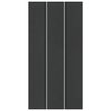 vidaXL Telo per Fondo Piscina Regolabile Nero 640 x 321 x 0,1 cm