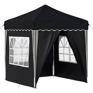 vidaXL Tenda per feste a pop-up 195 x 195 x 245 cm Antracite