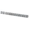 vidaXL Recinto Selvaggio Zincato a Caldo 1000 x 140 x 0.18 cm Ferro
