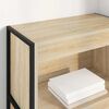 vidaXL Armadio per Libri Sonoma 80 x 30 x 155 cm Legno multistrato