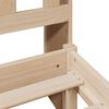 vidaXL Letto Libreria senza Materasso 135x190 cm in Legno di Pino