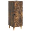 vidaXL Credenza Rovere Fumo 33 x 34,5 x 90 cm Legno ingegnerizzato