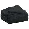 vidaXL Duvet Estivo 155 x 200 cm 200 gsm Nero