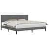 vidaXL Struttura del letto Grigio Scuro 183 x 213 cm Velluto
