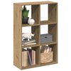 vidaXL Libreria Divisorio Rovere 69,5x29x103,5 cm in Truciolato
