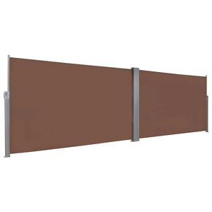 vidaXL Tenda da Sole Laterale Retrattile 160x600 cm Marrone
