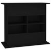 vidaXL Supporto per Acquario 81x36x73 cm in Legno Multistrato Nero
