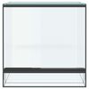 vidaXL Terrario con archiviazione Trasparente 30 x 30 x 30 cm Vetro