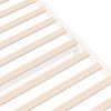 vidaXL Giroletto Bianco in Legno Massello 75x190 cm Small Single