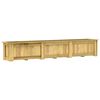 vidaXL Fioriera Rialzata 291x50x50 cm in Legno di Pino Impregnato