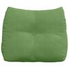 vidaXL Cuscino per Schiena Verde chiaro 60 x 24 x 50 cm Velluto