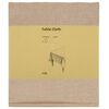vidaXL Tovaglia da Tavolo 5 pz Rettangolare Beige 110 x 160 cm