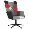 vidaXL Sedia Relax in Tessuto Patchwork