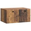 vidaXL Mobile Porta TV da Muro 59,5 x 41 x 30 cm Legno antico