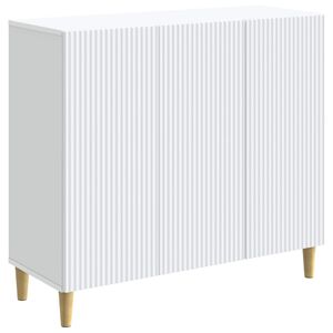 vidaXL Credenza Bianco 89 x 34,5 x 80 cm Legno ingegnerizzato