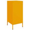 vidaXL Credenza Giallo Senape 36x39x79 cm in Acciaio