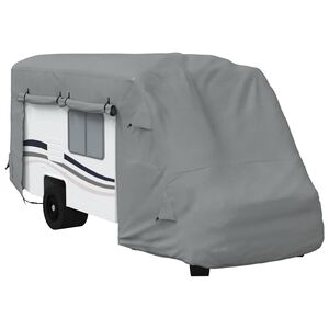 vidaXL Telo per Camper Grigio 610x235x275 cm in Tessuto Non Tessuto