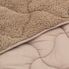 vidaXL Duvet Invernale Talpa 135 x 200 cm Microfibra e Fleece Teddy