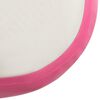 vidaXL Tappetino Ginnastica Gonfiabile con Pompa 200x200x20cm PVC Rosa