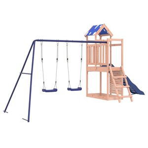 vidaXL Set da Gioco da Esterno in Legno Massello di Douglas
