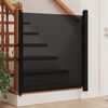 vidaXL Cancelletto Retrattile per Animali Domestici Nero 102,5x125 cm