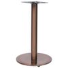 vidaXL Gamba per Tavolino da Bistr&ograve; Oro &Oslash;45x72 cm in Acciaio Inox