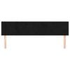 vidaXL Testiera 2 pz Nera 80x5x78/88 cm in Velluto