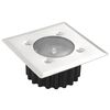 vidaXL Faretto solare ad incasso carrabile quadrato 6 x