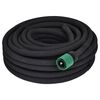 vidaXL Tubo di Irrigazione da Giardino Nero 0,6" 50 m in Gomma