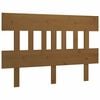 vidaXL Testiera per Letto ambra 143,5x3x81cm in Legno Massello di Pino