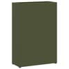 vidaXL Supporto per Ombrellone Oliver verde 28 x 12 x 41 cm Acciaio