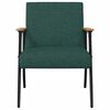 vidaXL poltrona Verde Scuro 59 x 75 x 78 cm Tessuto