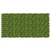 vidaXL Schermo per balcone con foglie Verde e Giallo 200 x 100 cm