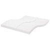 vidaXL Materasso in Schiuma Bianco 200x210 cm 7 Zone Durezza 20 ILD