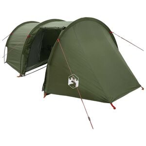vidaXL Tenda a tunnel 410 x 175 x 105 cm Verde Oliva