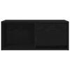 vidaXL Mobile Porta TV Rovere Nero 60x31x25,5 cm in Legno Multistrato