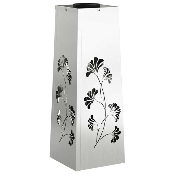 vidaXL Faro LED solare per sentieri 2 pcs Zincato Zincato