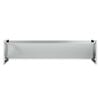 vidaXL Abbeveratoio per bestiame Argento 108 x 50 x 28 cm